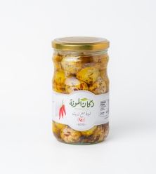 لبنة كرات مع شطة