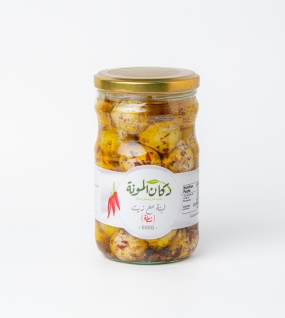 لبنة كرات مع شطة