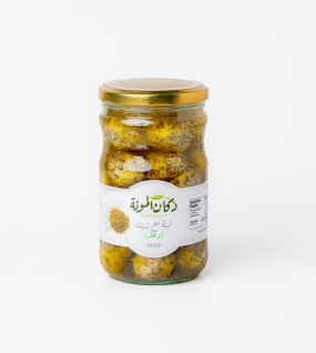 لبنة كرات مع زعتر