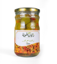 زيتون محشي جزر