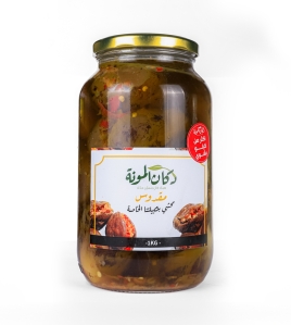 مقدوس محشي بتتبيلتنا الخاصة